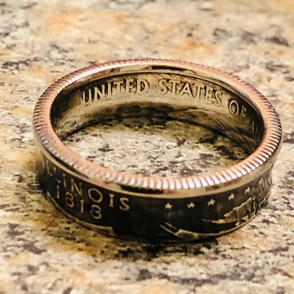 Handmade coin ring - Picture 2 of 8